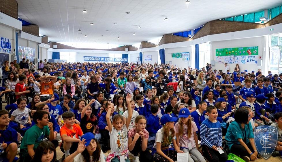 La platea di studenti