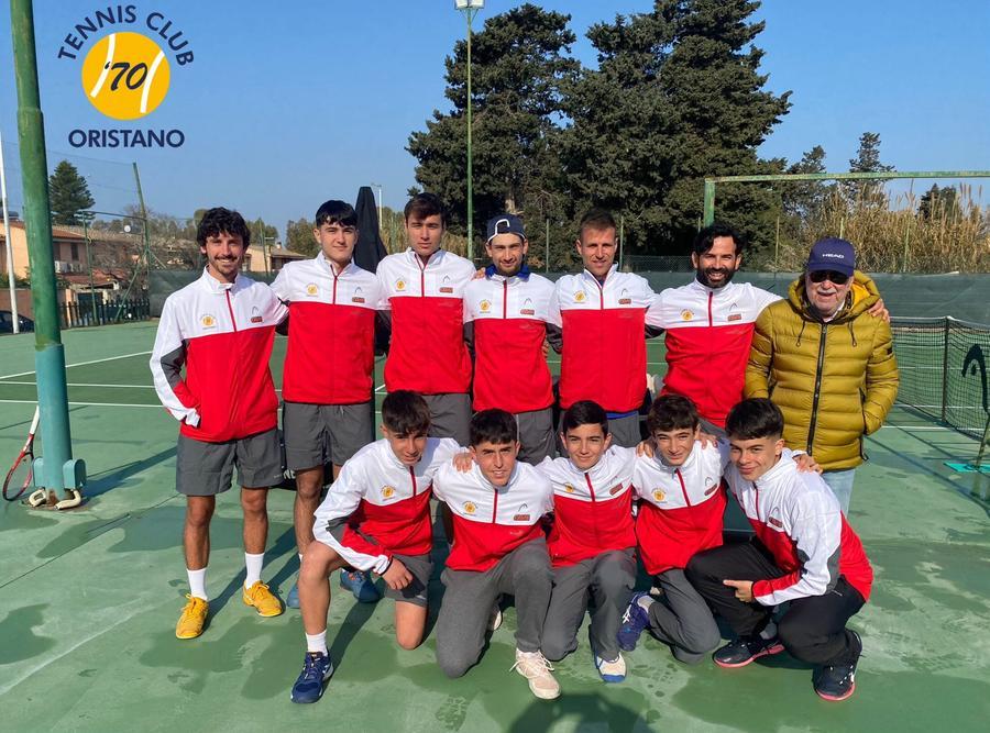 
	La formazione della serie C del TC 70 con alcune promesse&nbsp;del settore giovanile


