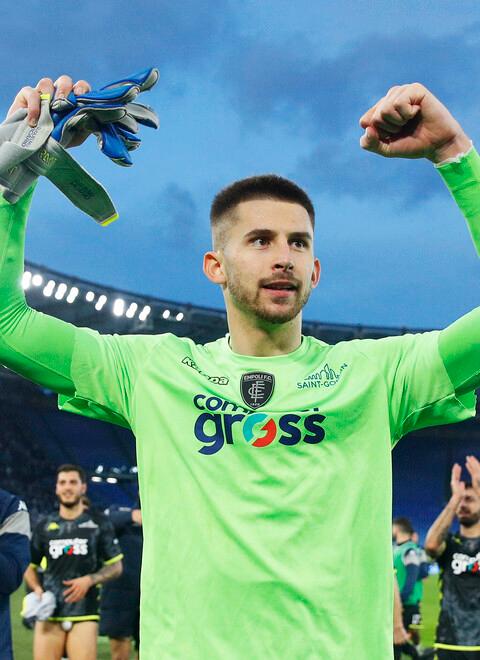 Guglielmo Vicario portiere dell’Empoli