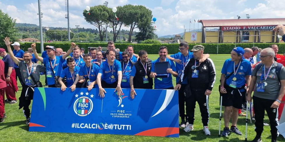 La favola di una squadra speciale: «Supereroi anche a Coverciano» 