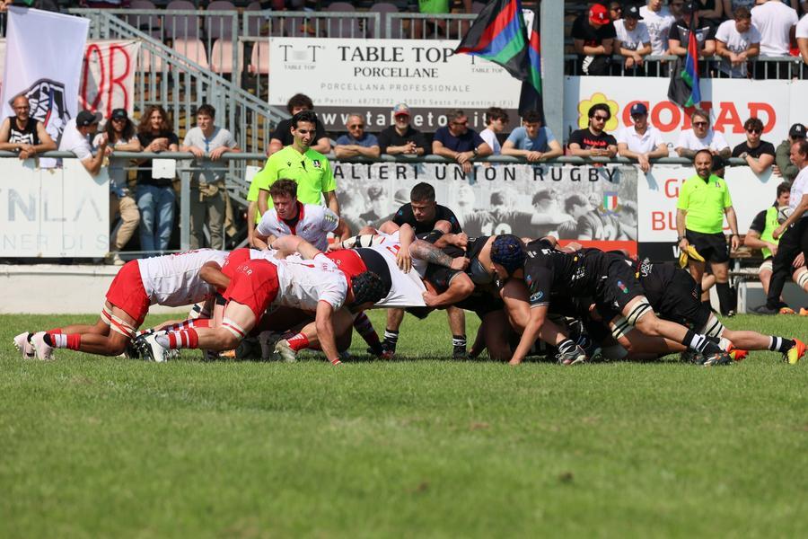 
	Una mischia ordinata fra Cavalieri Prato e Rangers Vicenza

