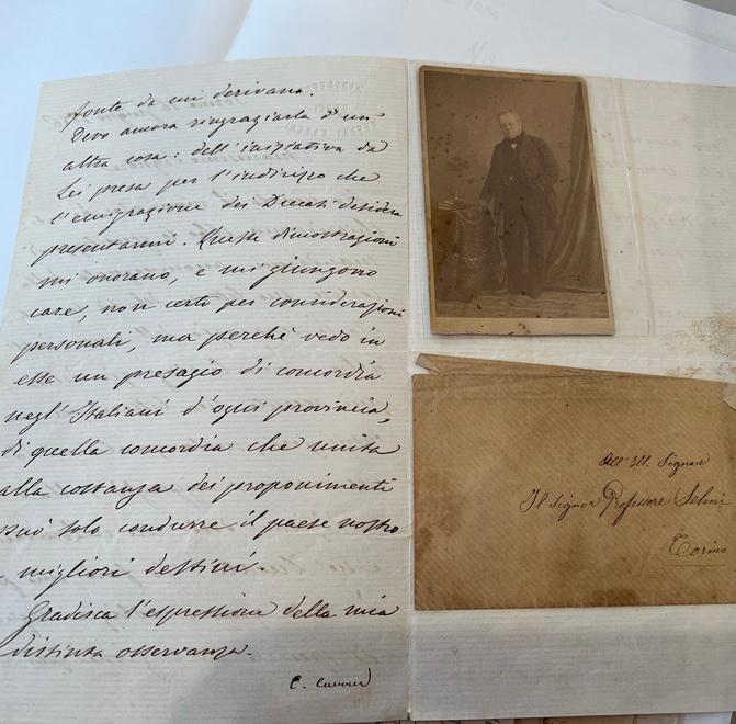 In salvo a Vignola le lettere di Cavour minacciate dall’alluvione