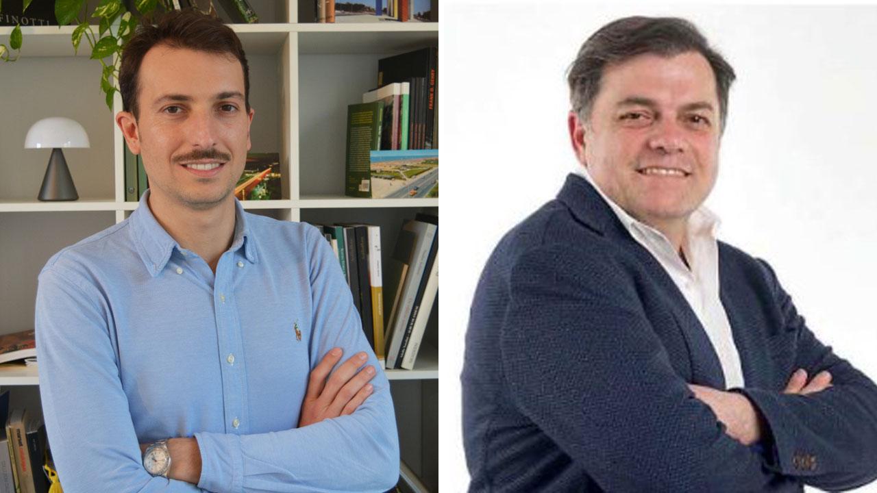 A sinistra Lorenzo Borzonasca a destra Alberto Stefano Giovannetti
