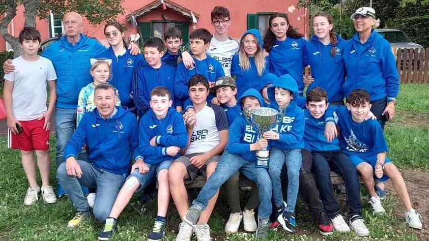 La squadra di Elba Bike
