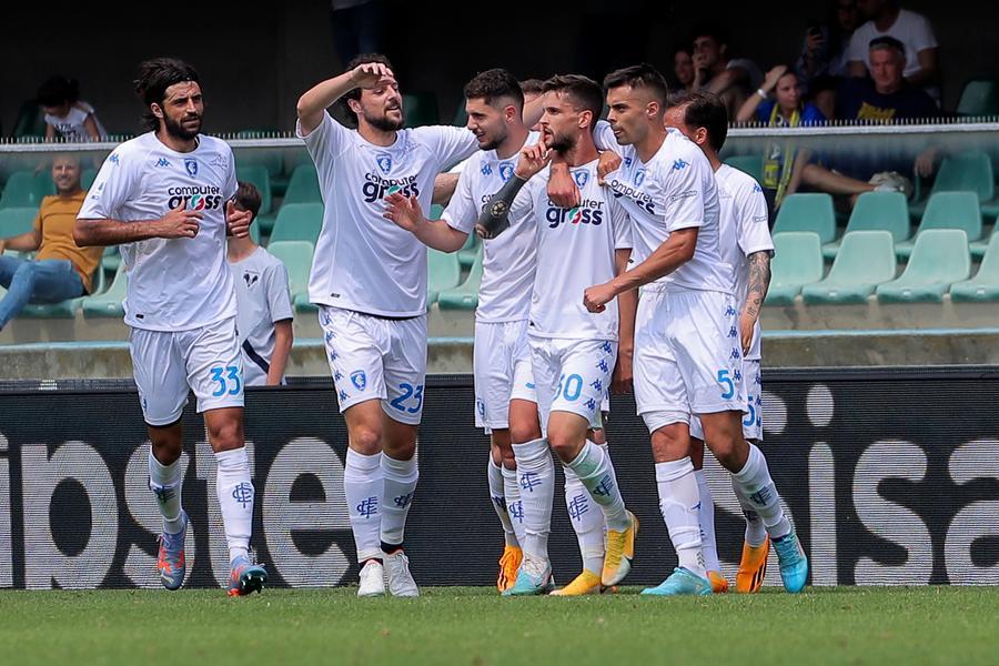 
	Petar Stojanovic col dito sulle labbra dopo aver firmato l'1-1

