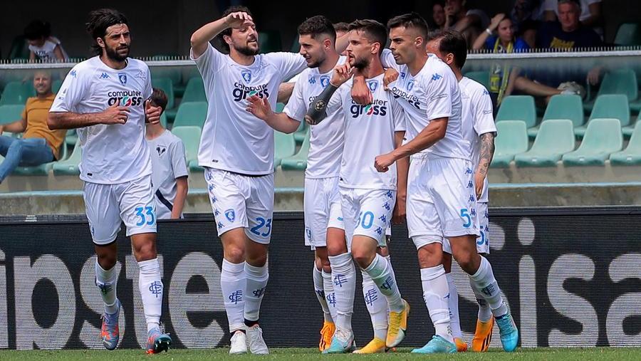 Petar Stojanovic col dito sulle labbra dopo aver firmato l'1-1