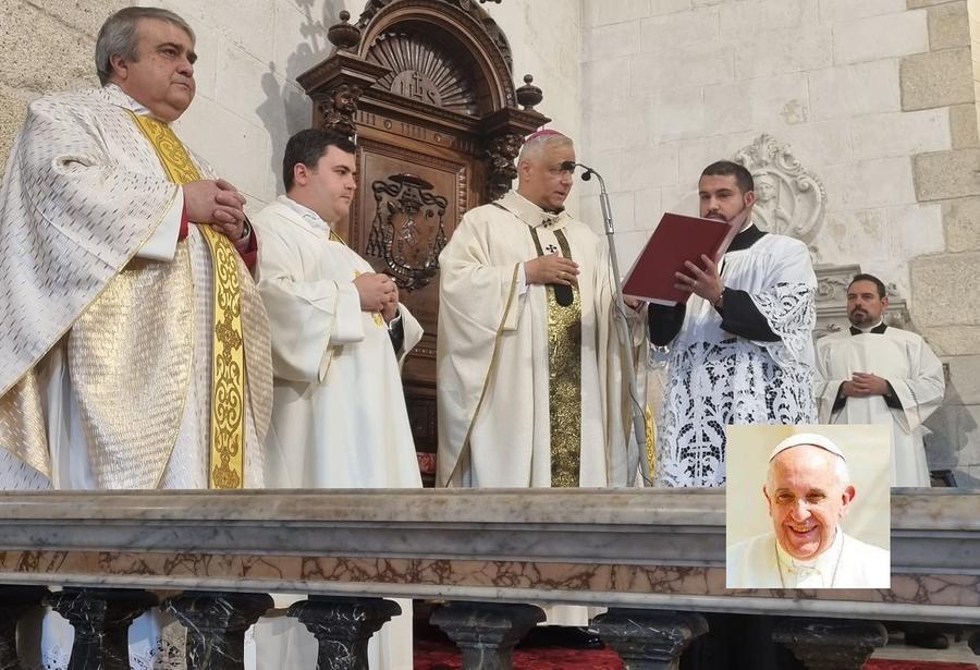 Il Papa scrive ai sassaresi: “Sono con voi in questa giornata di preghiera per la pace”