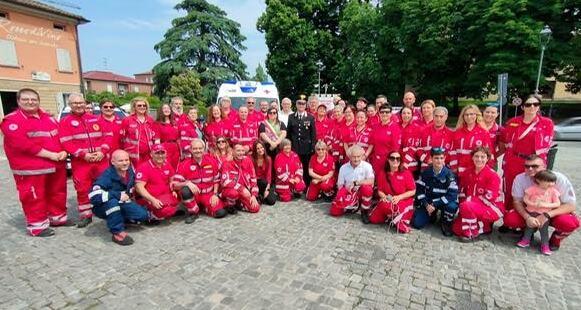 La Croce Rossa di Cavriago rimanda la festa per aiutare la Romagna e presenta nuovi mezzi