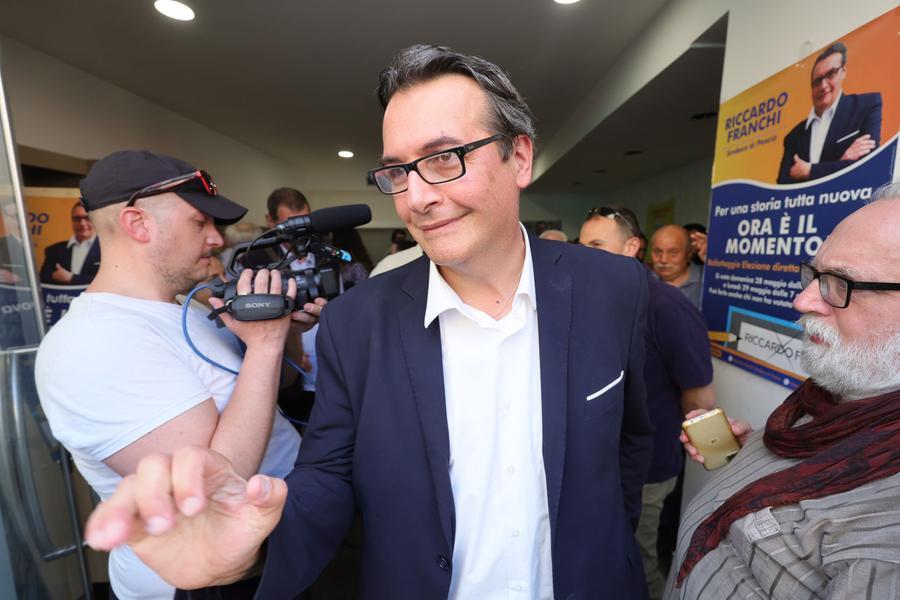 
	Il nuovo sindaco di Pescia Riccardo Franchi


