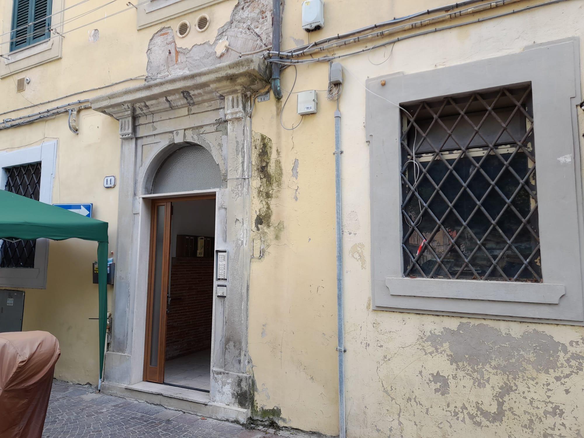 Il luogo dove c'è stato il blitz della municipale