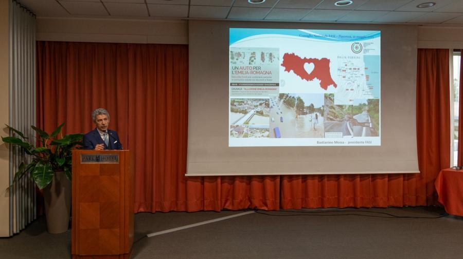 
	Bastianino Mossa al recente consiglio nazionale Fasi tenuto a Piacenza (foto di Alessandro Cimino)

