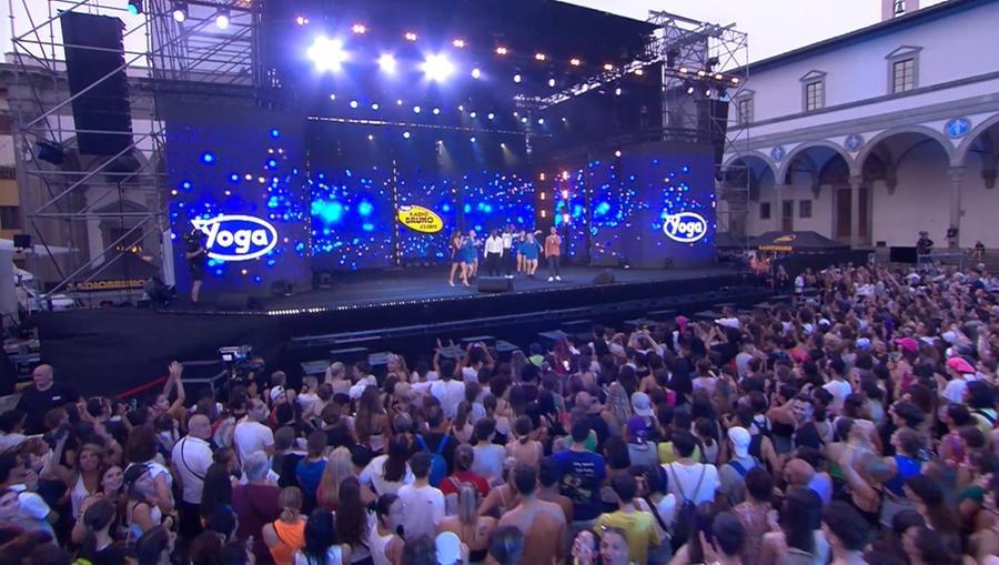 I big della musica in piazza Castello con Yoga Radio Bruno Estate