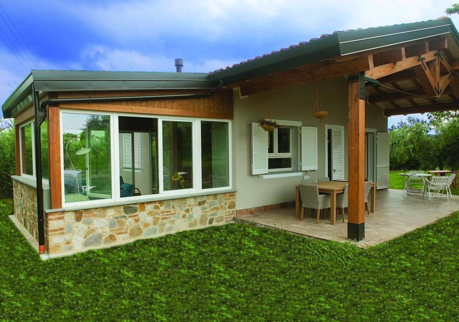 TI.PE.CO. La casa sostenibile è costruita in legno
