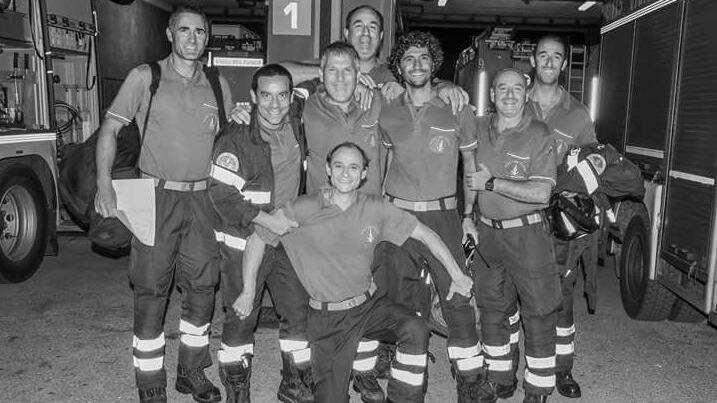 In pensione dopo 37 anni l’artista dei vigili del fuoco