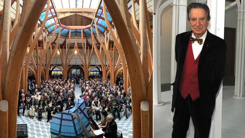 Montecatini, morto l’architetto Paolo Portoghesi: suo il “bosco” al Tettuccio