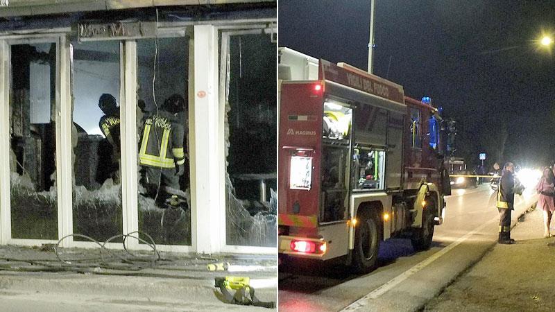 Fiamme all’ex Giardino di Poppa, era diventato un ritrovo per emarginati