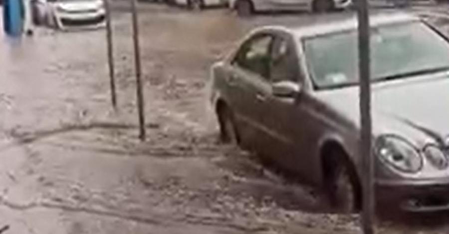 Pioggia e grandine nel Sud Sardegna, disagi anche a Cagliari