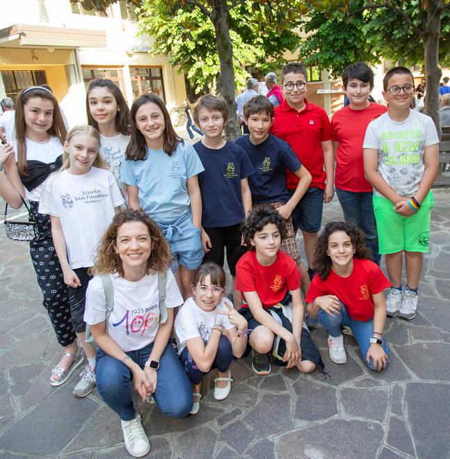 Modena, i 100 anni della scuola con il vescovo Erio