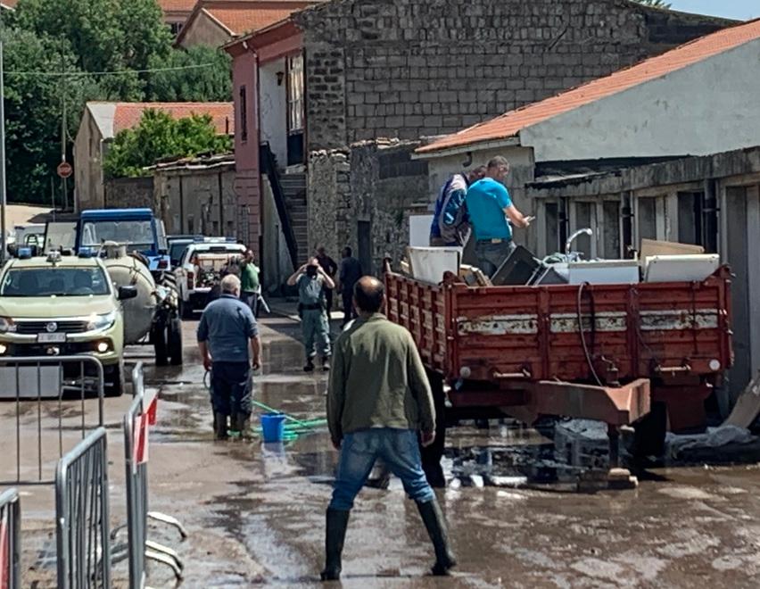 Un’intera notte a spalare fango, Bonnanaro ha ancora paura
