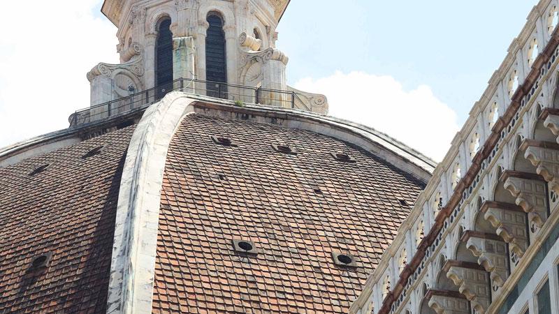 Cupola del Brunelleschi, dopo il crollo scatta la super vigilanza dei geologi dell’Università di Firenze