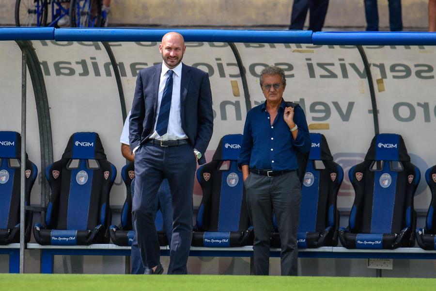 
	Claudio Chiellini con il presidente Corrado

