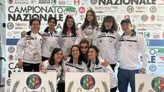 Le atlete dell'Asd Candela impegnate agli Italiani di Ancona