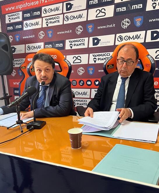 Alessandro Gammieri (a sinistra) e Giuseppe Bruno