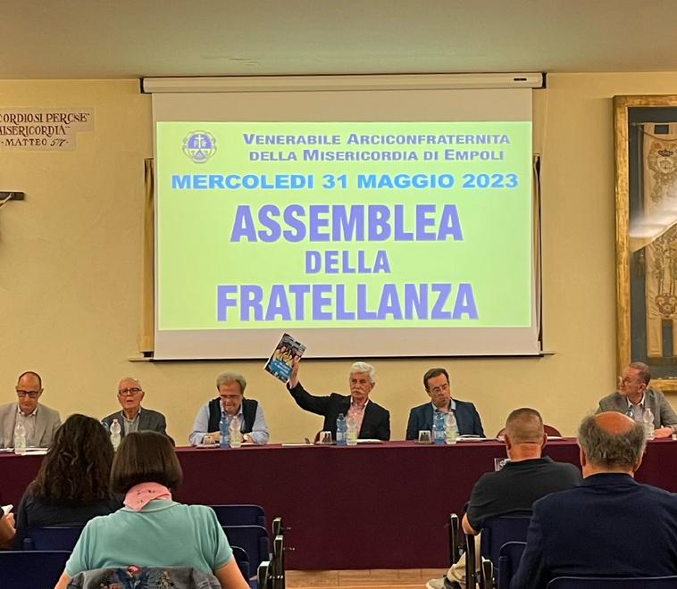 Un momento della assemblea dei soci