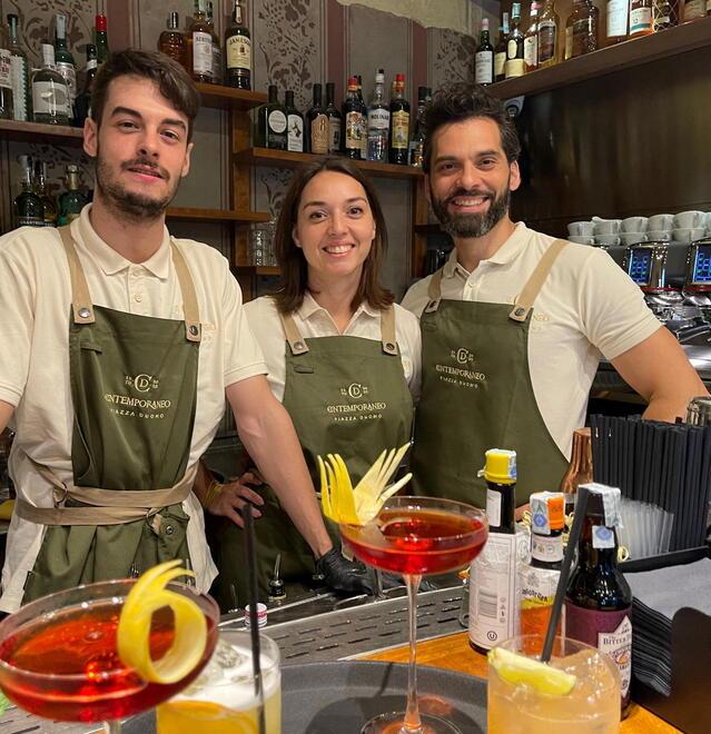 Lo staff della nuova gestione (foto Studio Nucci)