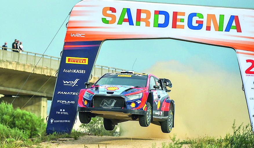 Rally Sardegna, Lappi subito protagonista: «Mi sono proprio divertito»