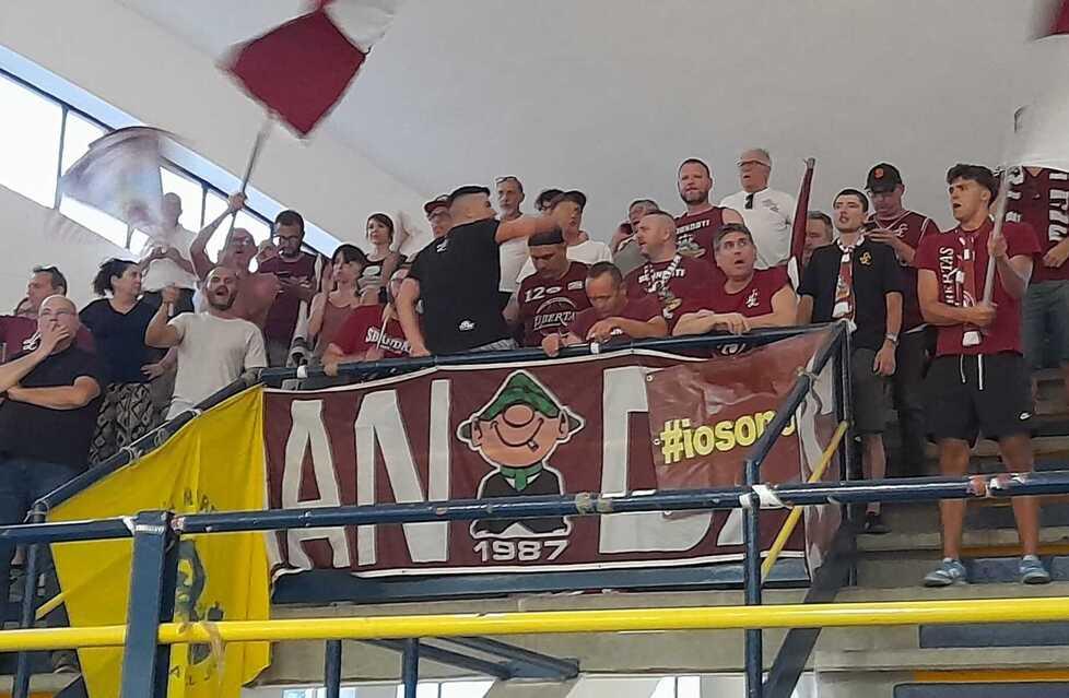 La tifoseria sugli spalti