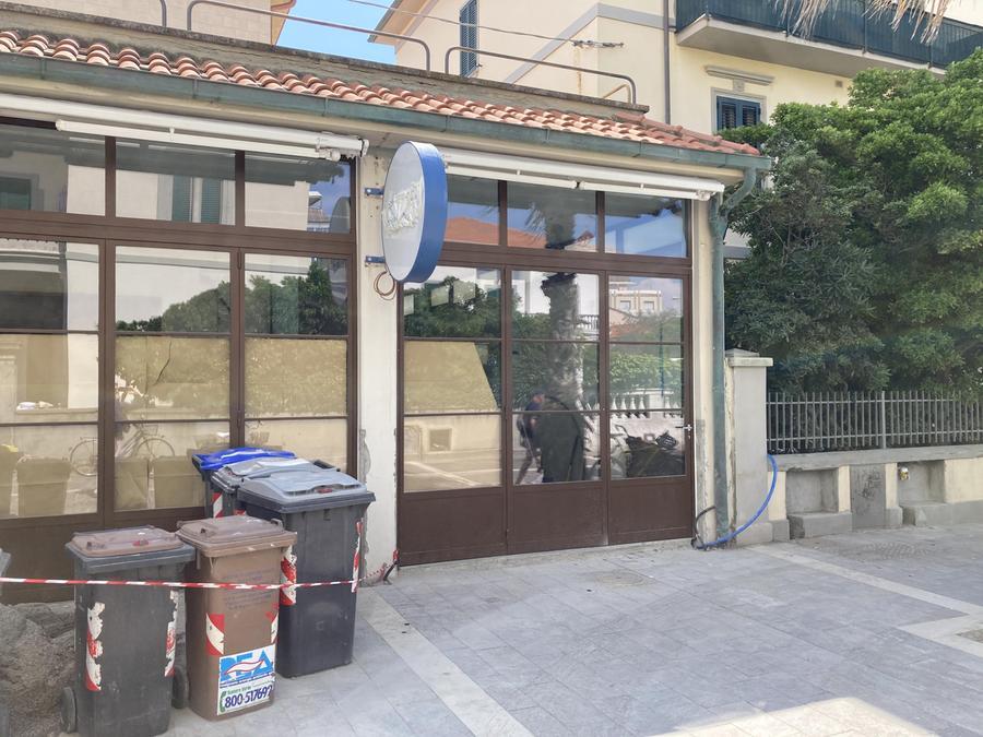 
	L&rsquo;esterno della pizzeria ristorante rilevata dalla famiglia D&rsquo;Andrea

