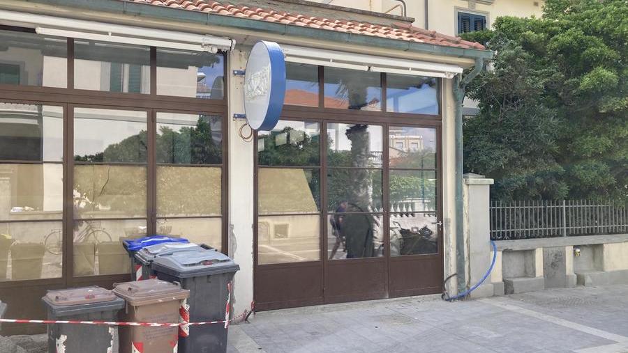 L’esterno della pizzeria ristorante rilevata dalla famiglia D’Andrea