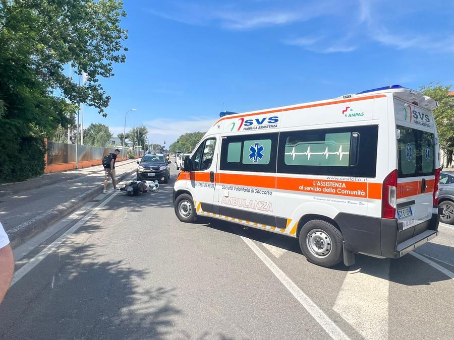 
	L'incidente sul viale del Tirreno

