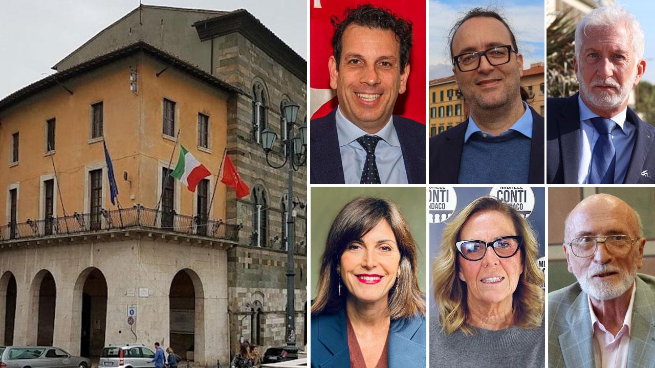 In ordine dall'alto a sinistra: Raffaele Latrofa, Filippo Bedini,  Paolo Pesciatini Frida Scarpa, Caterina Costa e Massimo Dringoli