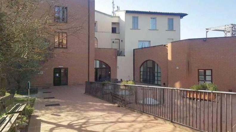 Un’area della residenza per anziani del Campana Guazzesi di San Miniato