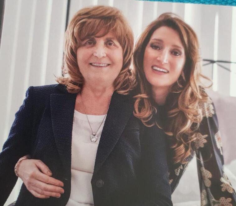 Dea Mantellassi insieme alla figlia Sabrina Berini