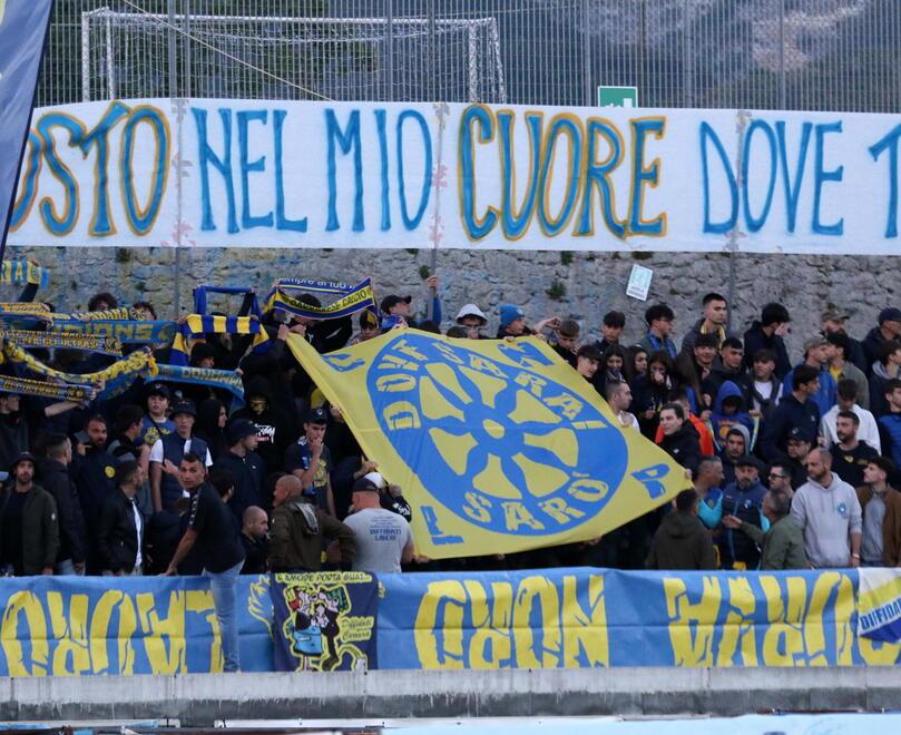 La tifoseria sugli spalti