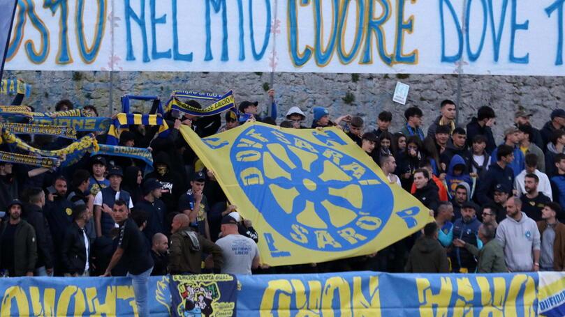 La tifoseria sugli spalti