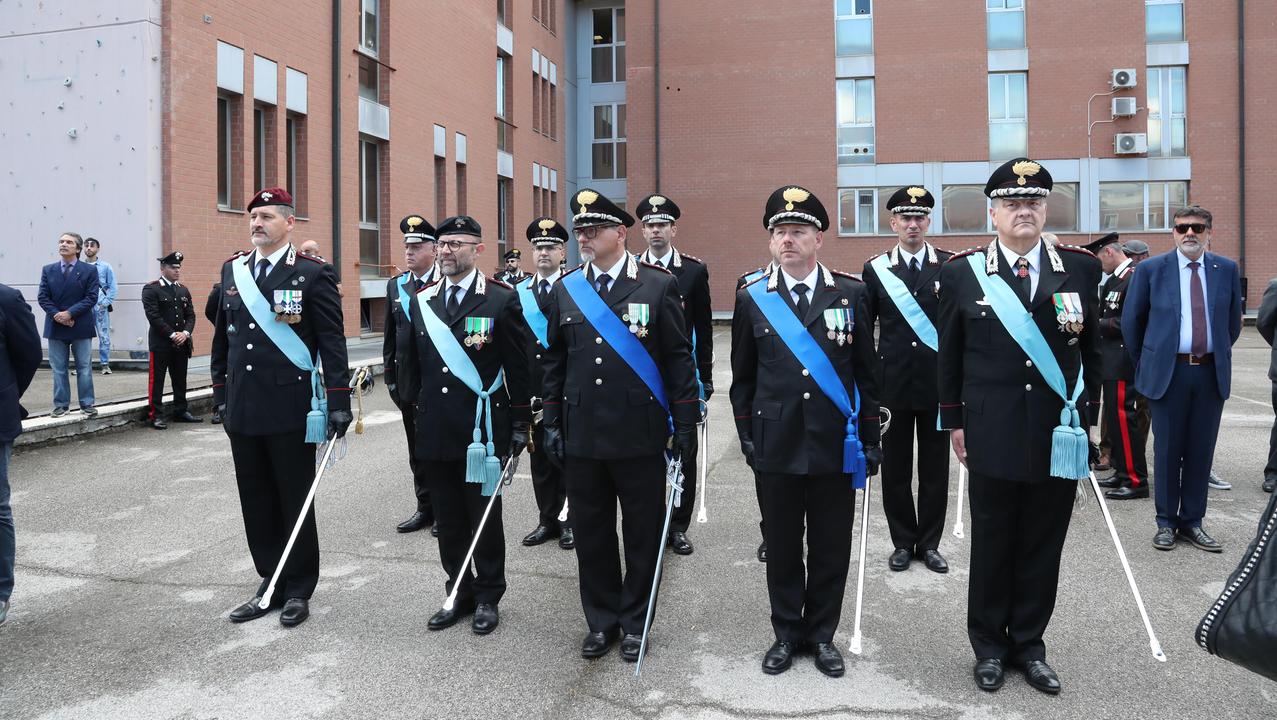 Una delle ultime feste dei carabinieri a Livorno (foto d'archivio)