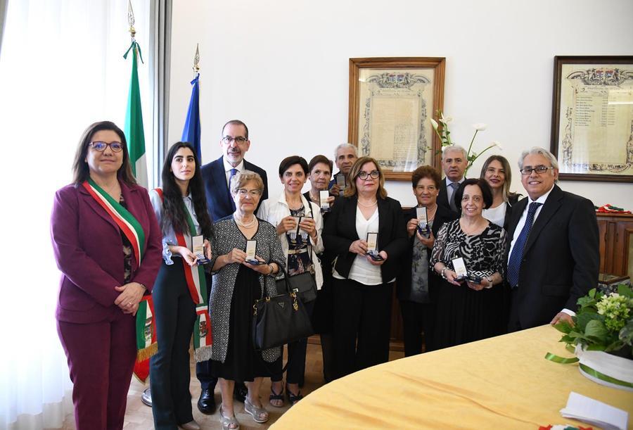 
	Un momento della cerimonia in Prefettura a Nuoro (foto di Massimo Locci)

