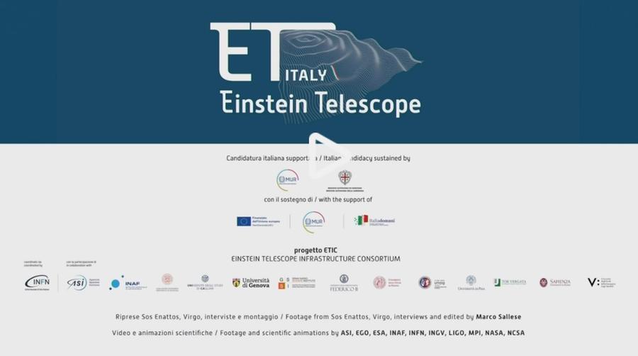 Presentazione della candidatura di Sos Enattos per l’Einstein telescope: diretta streaming