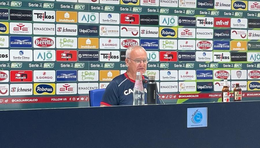 Ranieri lancia il Cagliari: «Contro il Bari ci sarà anche Lapadula»