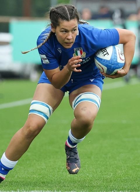 Alissa, dalla ginnastica al rugby: «Debutto in azzurro da sogno» 