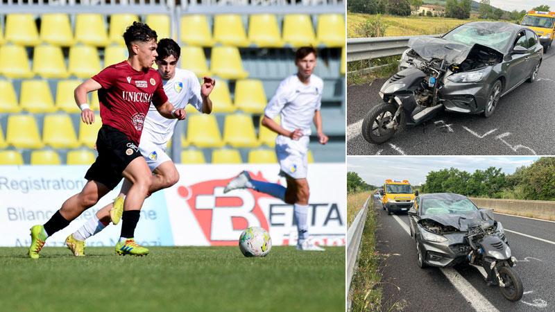 Calciatore del Livorno morto a 18 anni, nuova ipotesi sullo schianto. Indagato il conducente dell’auto