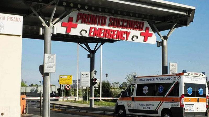 Pisa, testata al volto durante un litigio: la fidanzata finisce in ospedale