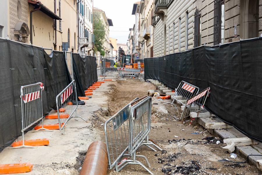 Firenze, il cantiere della tramvia Fortezza-San Marco avanza: come cambiano i percorsi dei bus