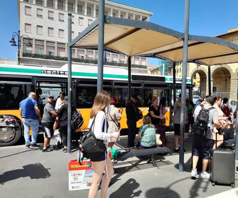 Croceristi in centro