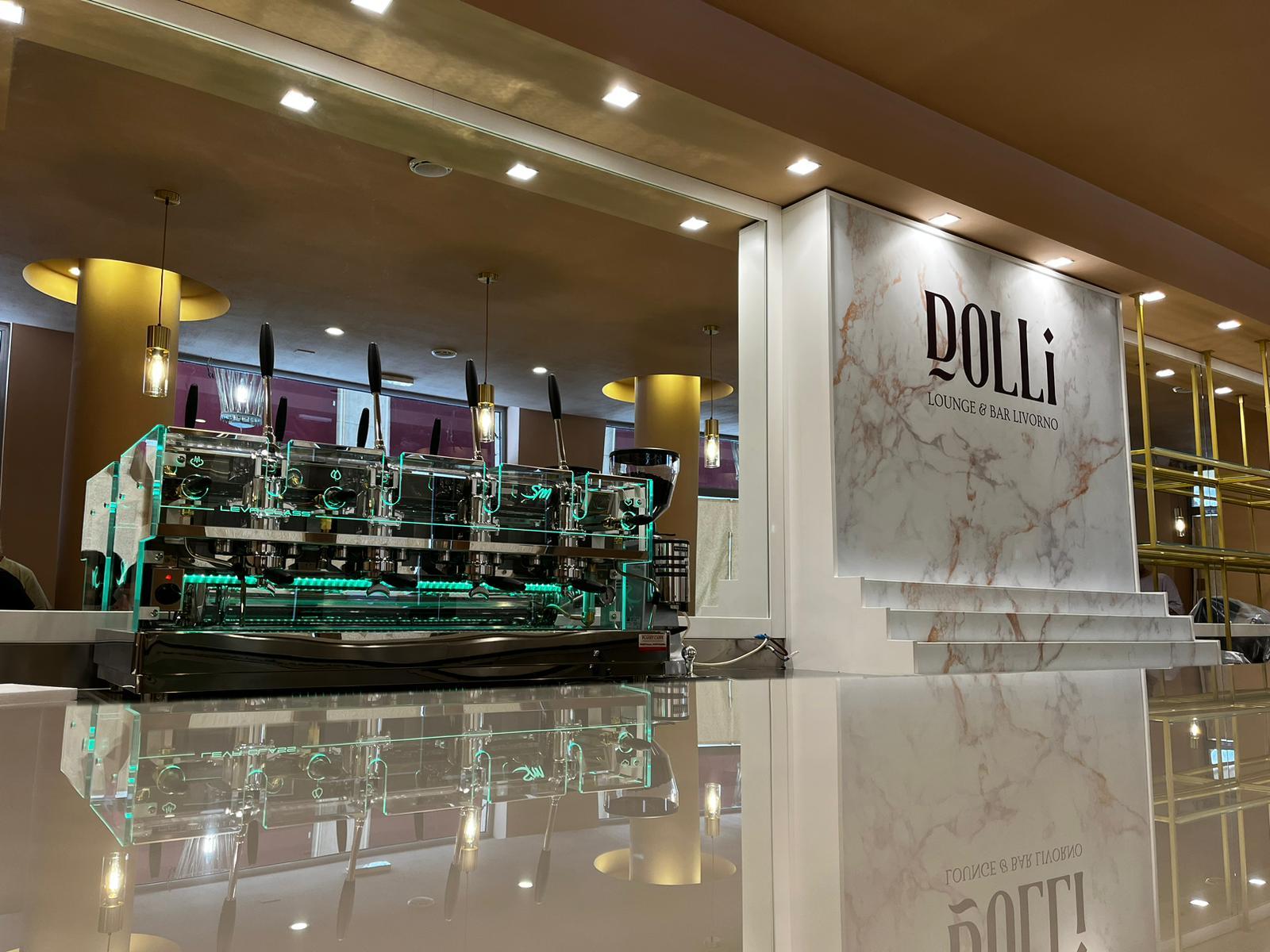 L'interno del nuovo Dolli