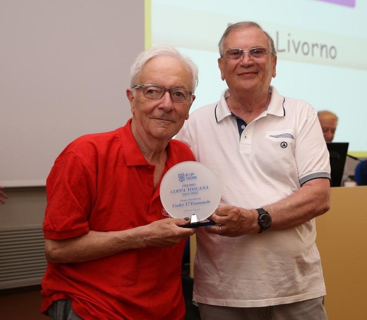 A sinistra Bruno Caroti